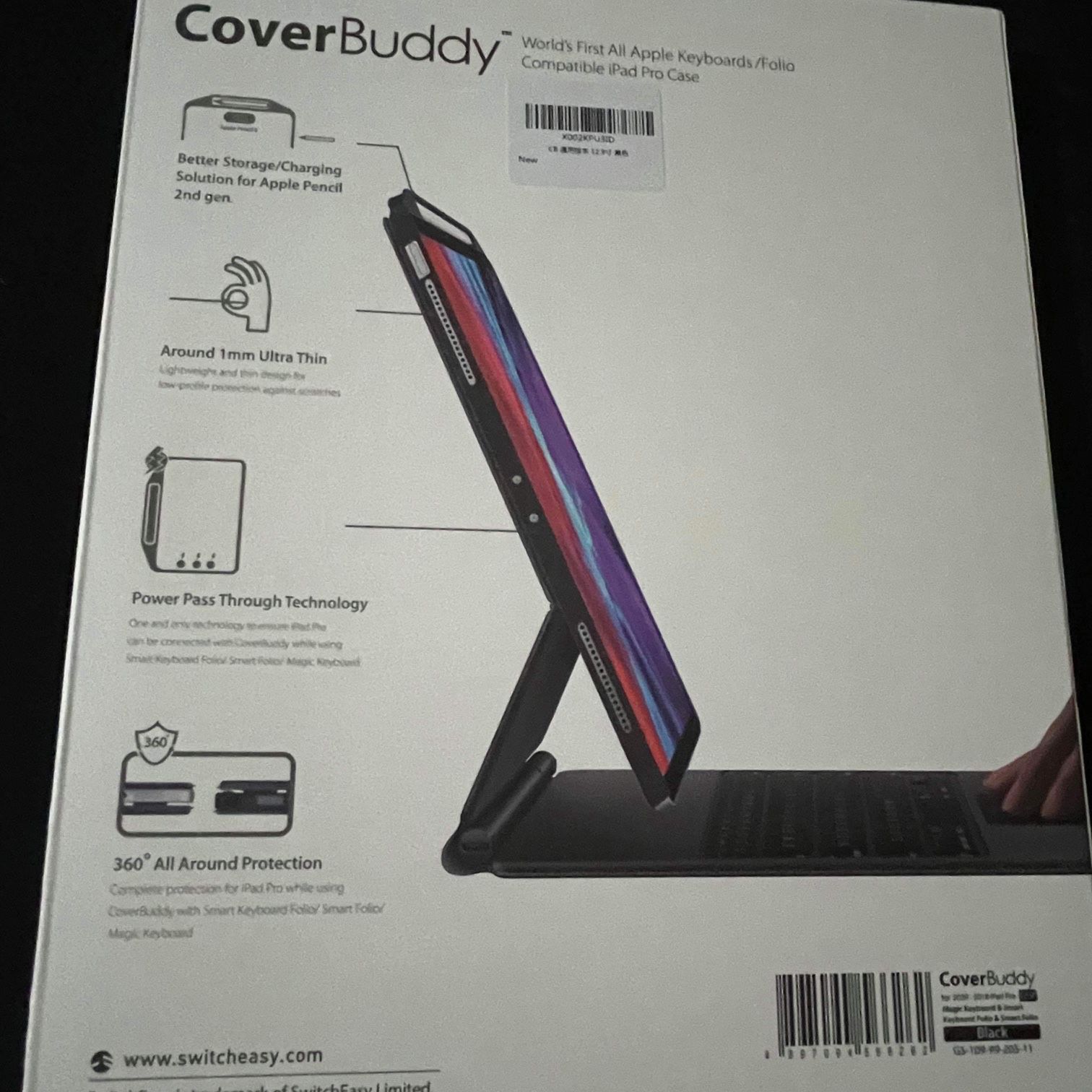 SwitchEasy CoverBuddy For IPad Pro 12.9inch