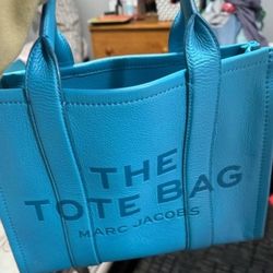 Authentic Marc Jacobs Gently Used Leather Tote Bag Medium Size