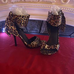 Leopard Heels
