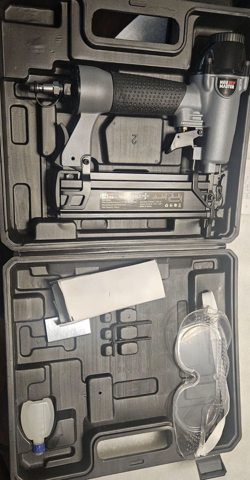 New 2 in 1 Nail Gun Staple Gun Fires