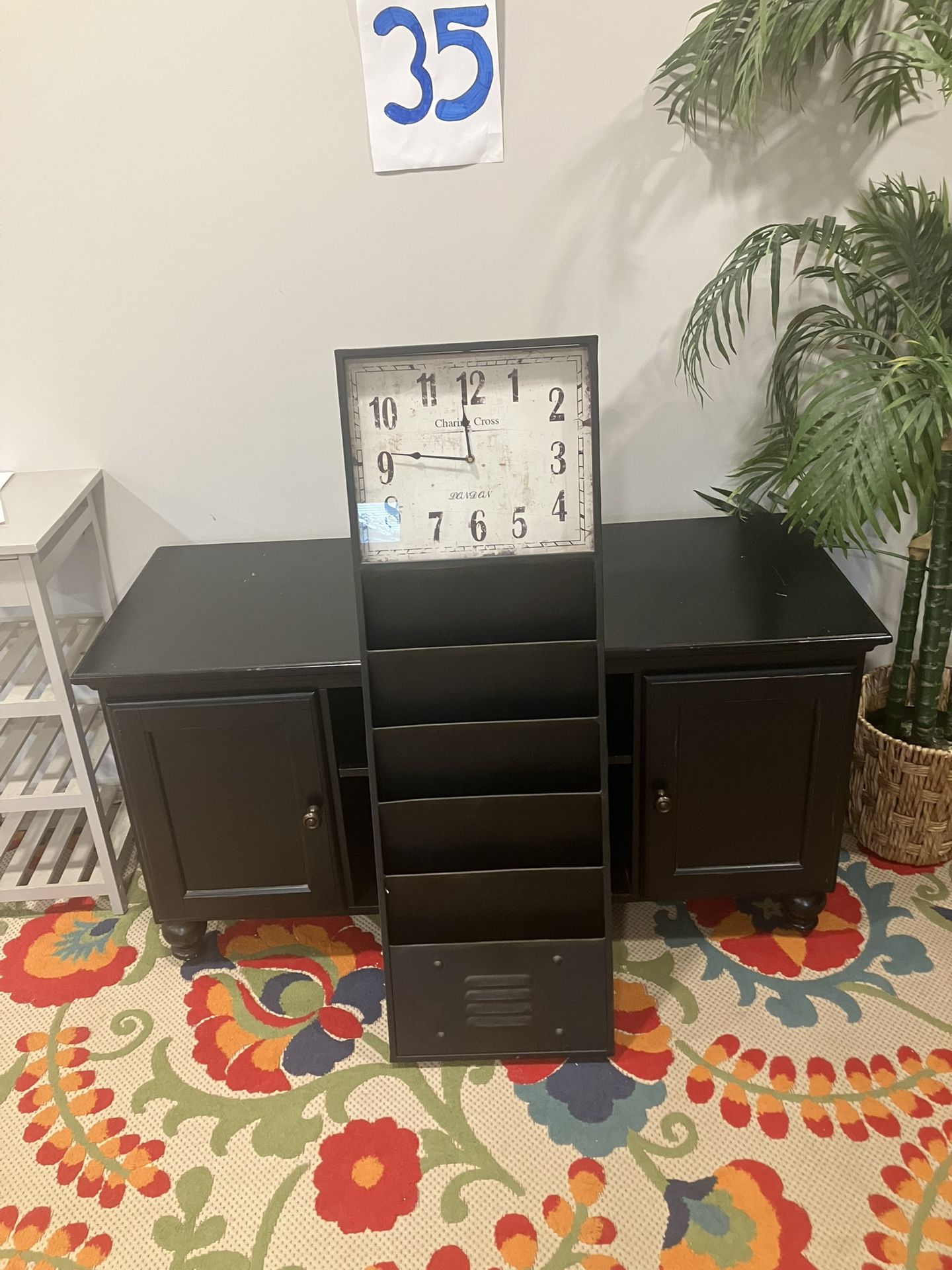 Clock And Cabinet 