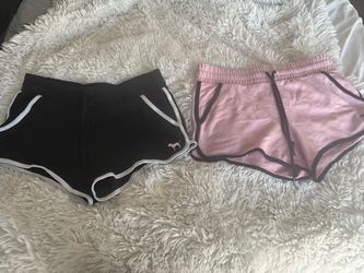 Pink shorts size large