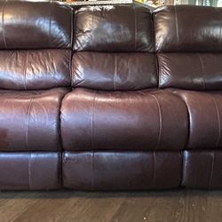 Leather Recycling Sofa