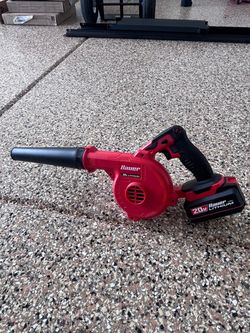 Bauer 20v Cordless Compact Workshop Blower and battery / charger