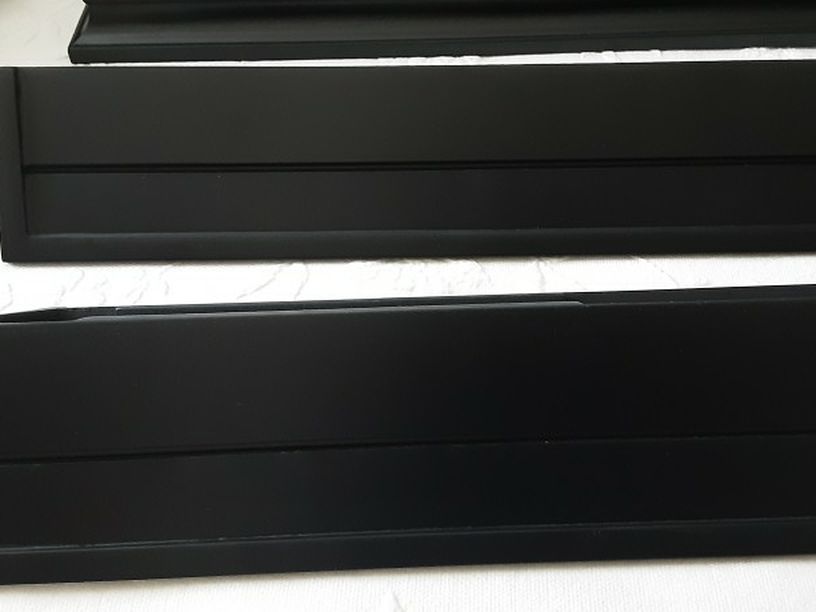 New Black Decorative Shelves