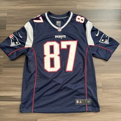 New England Patriots Nike Rob Gronkowski #87 Jersey Size Adult Large