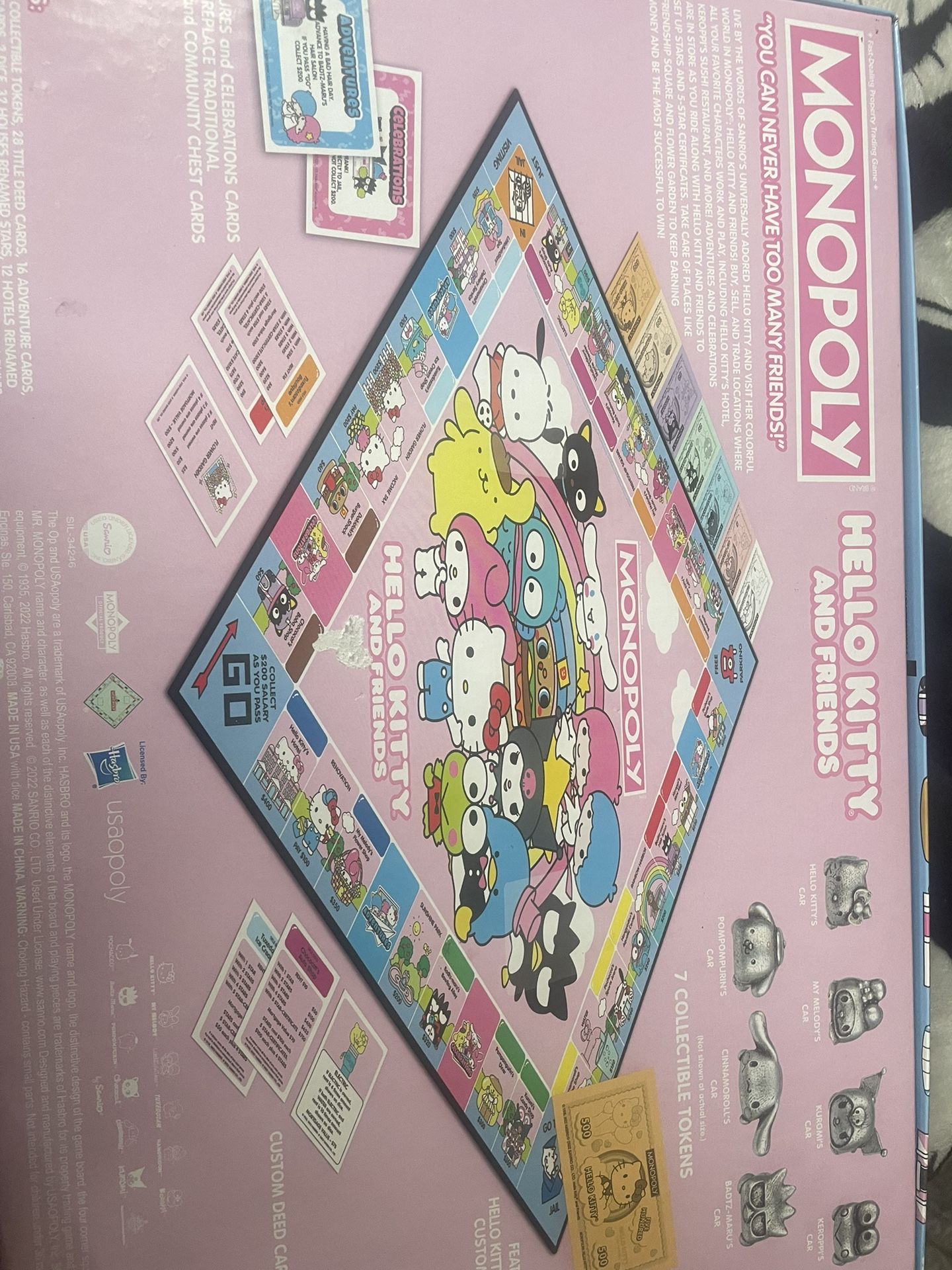 hello kitty monopoly