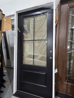 Brand New Therma-Tru 36x80 Prehung Exterior Door