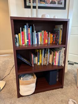 Cherry Wood Bookshelf