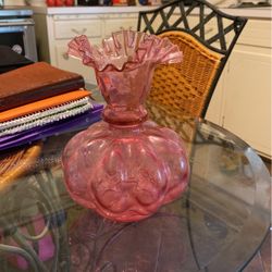 Cranberry Vase Antique