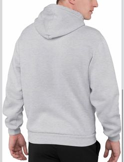 Light Gray Pullover Hoodie Sweatshirt
