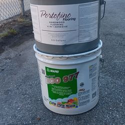 Hardwood flooring glue