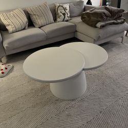 Custom White Coffee Table