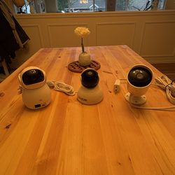 Home Camera Set (2 x Indoor + 1 x Outdoor)