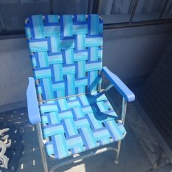 Vintage Patio Beach Chairs Foldable