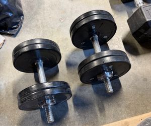 20lbs Adjustable Dumbbells Weights pair