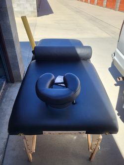 Massage table