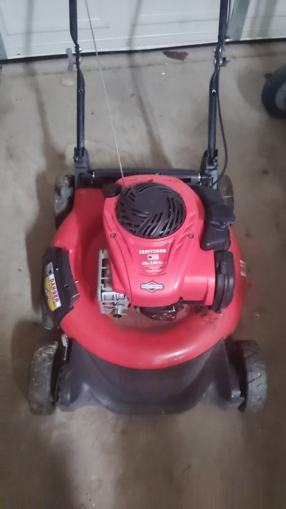 Craftsman Mower No Bag
