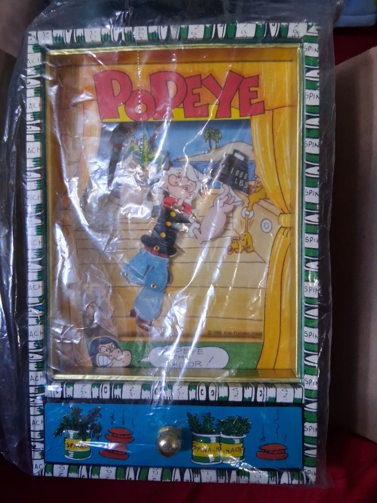 1980 Popeyes Music Box