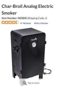 Char Broil Analog Electric Smoker