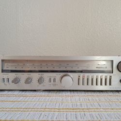 Sony STR-V15 Stereo Receiver Vintage Japan Silver Tested 1976