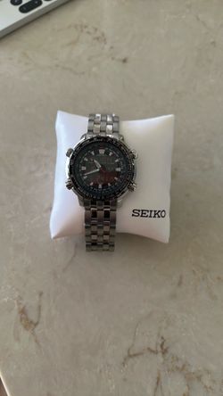 Seiko SNJ017 - PILOT ALARM WORLD TIME
