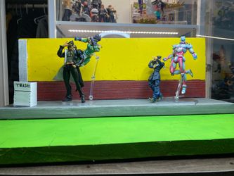 Selling this morioh jojo display (no figures) for best offer or figure trade