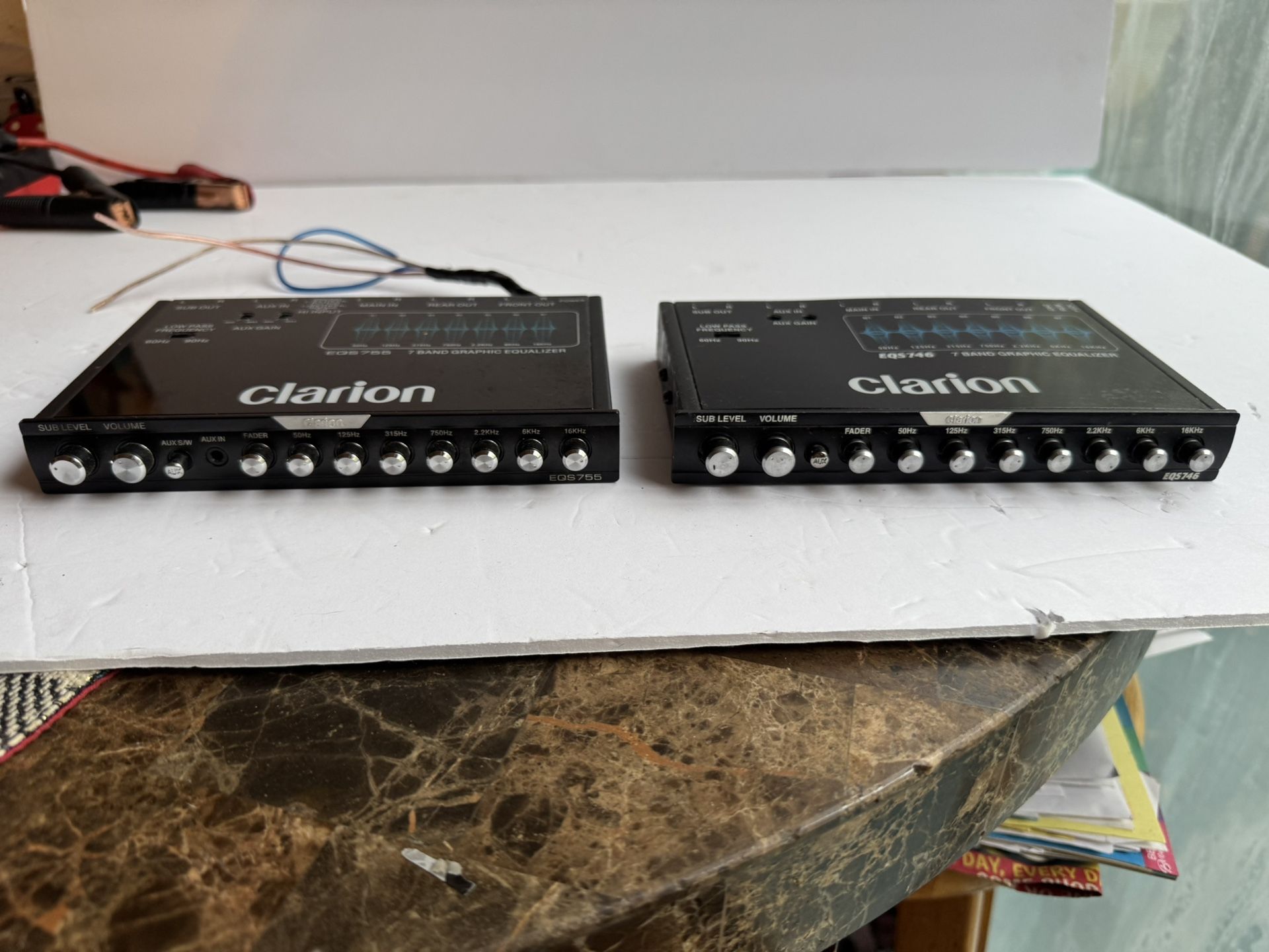 Clarion Eq Pair work Perfectly 