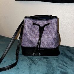 Calvin Klein Gabrianna Multicolor/Black Bucket Shoulder Bag