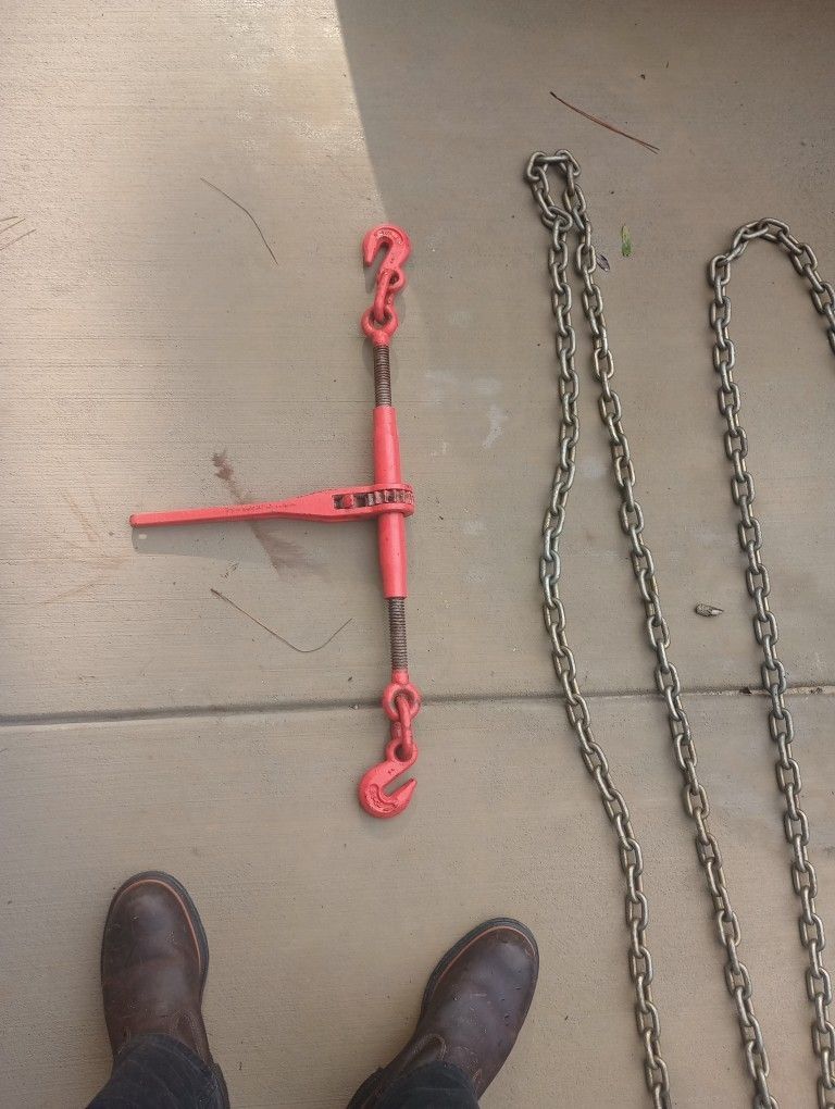Log Chain And Ratchet Binder