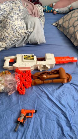 Buzz Bee Toys Machine Gun