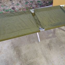 Folding Military Cot