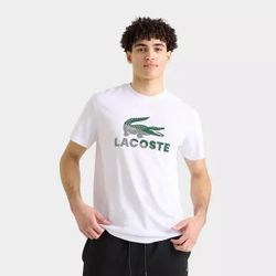 Men's Lacoste Urban Pack Logo T-Shirt - White - M, L