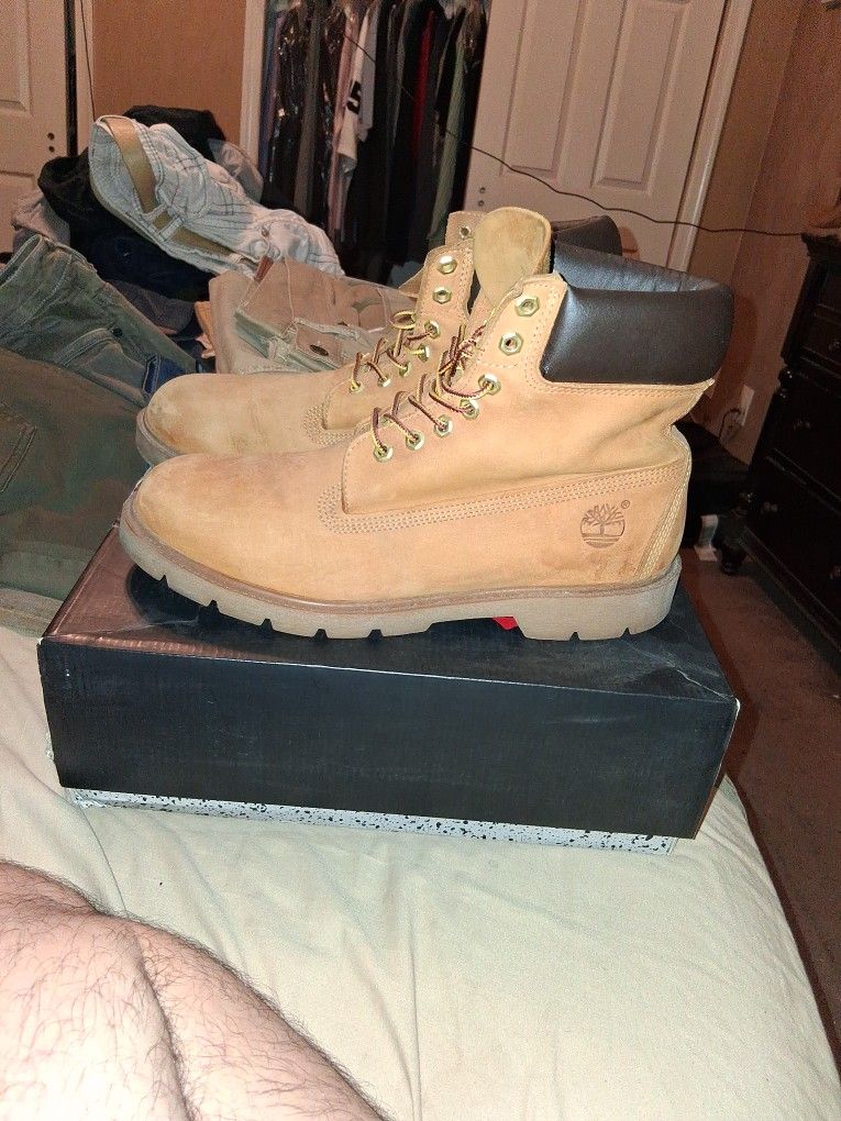 Timberland Construction Boots For Sale