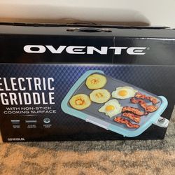 Pair of Ovente Electric Griddle – 16”x10” Non-Stick (Model GD1610LBL)