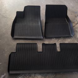 Floor and trunk and frunk mats