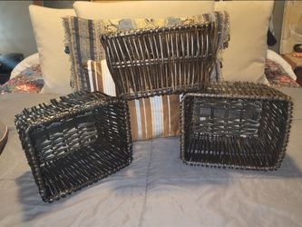 Wicker baskets