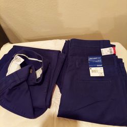 Boys size 20 Navy blue pants - 3 pairs NEW