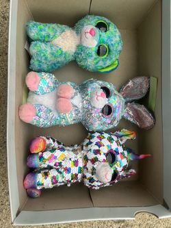Ty Beanie Boo Stuffed Animals Lot of 3