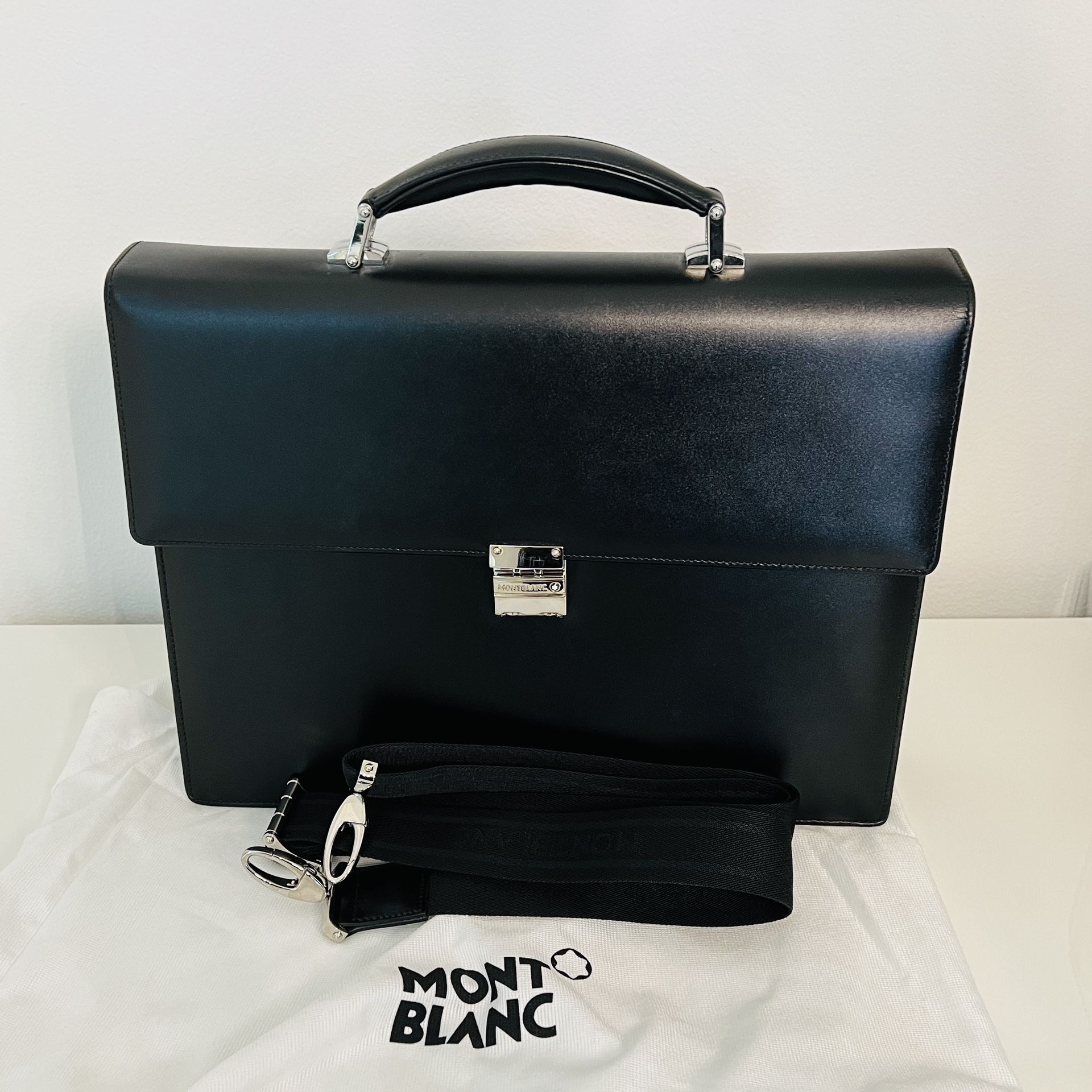 MontBlanc Meisterstuck Single Gusset Briefcase