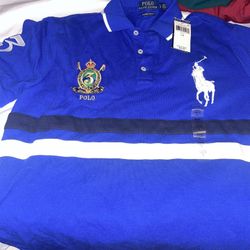 3 New Ralph Lauren Polo Shirts 