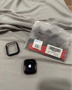 Apple Watch with Screen Protector Case