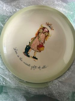 Vintage Holly Hobby Collectible Plates Will Separate 1 - 19 Or Lot All