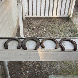 Old horse shoes