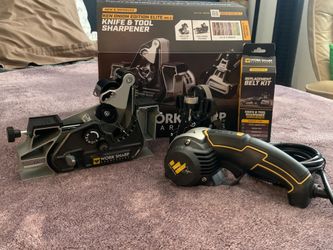 Work Sharp Ken Onion edition elite MK.2 Knife and Tool Sharpener with Blade Grinding Attachment and extra set of Abrasives
