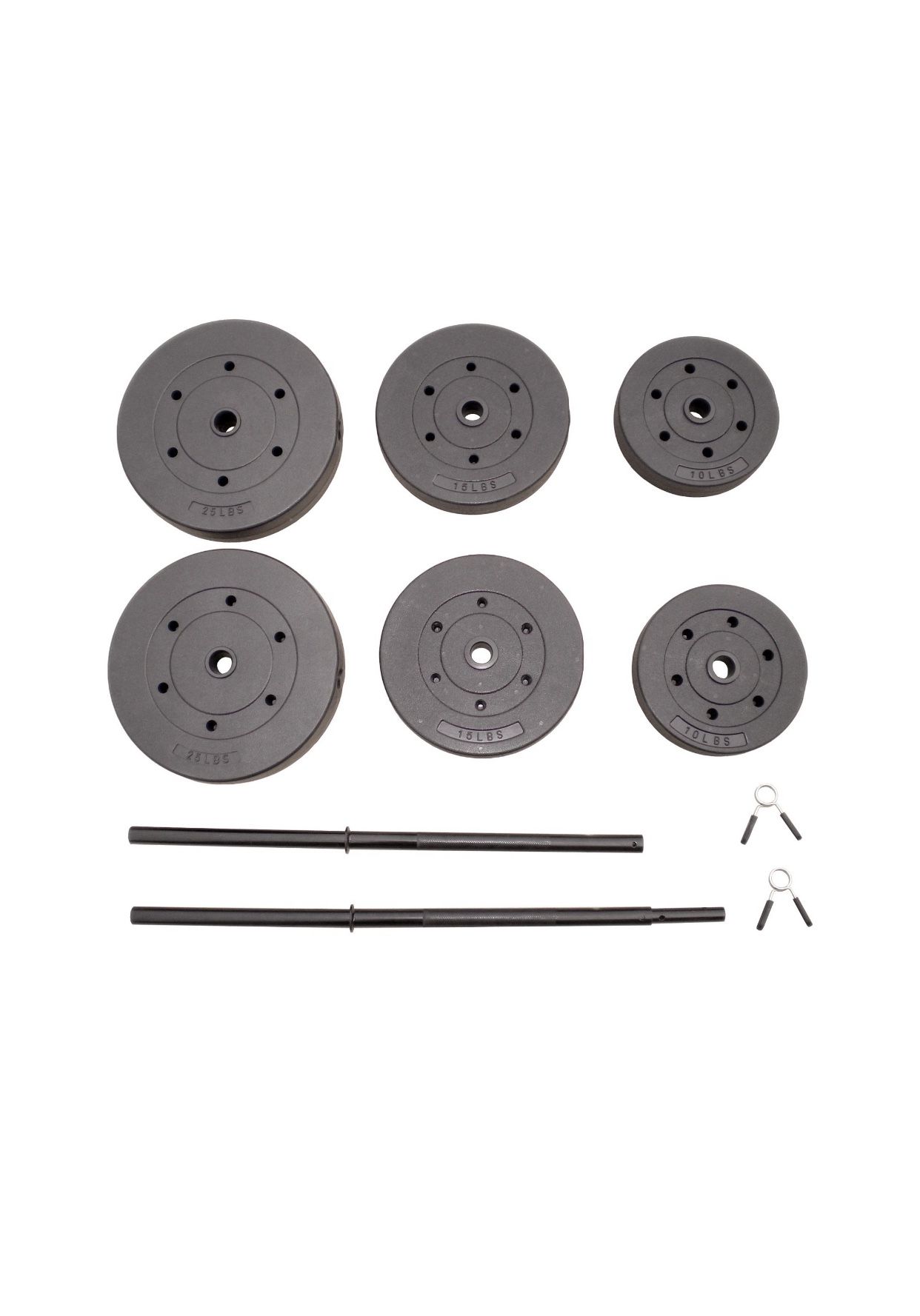 CAP Barbell - 100 lb Standard Vinyl Weight Set