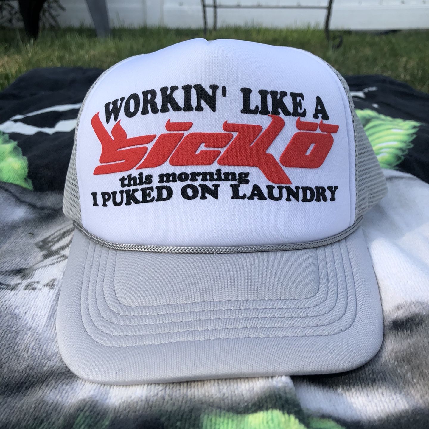 Sicko Laundry Trucker Cap Grey – CRUIZER
