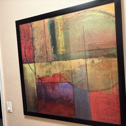 Beautiful Large Print With Glass Cover