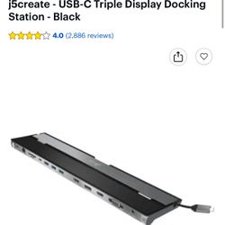 UBS-C TRIPLE DISPLAY DOCKING STATION