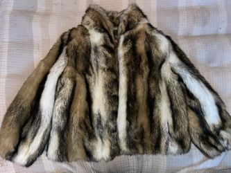 vintage Hillmoor Tissavel faux fur coat